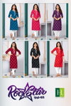 Rockstar Vol 2 By H Dot Heavy Bombay Rayon Printed Kurtis Wholesale Market In Surat